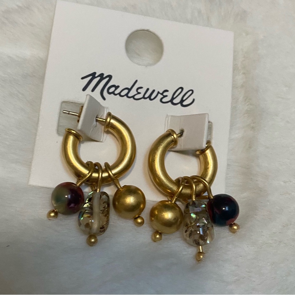 MadeWell earrings NEW with dust bag